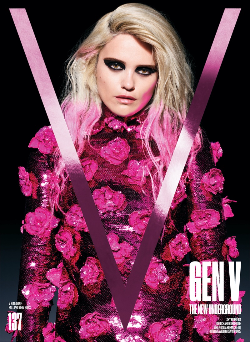 Sky Ferreira V Magazine Fall Preview 2022 Cover