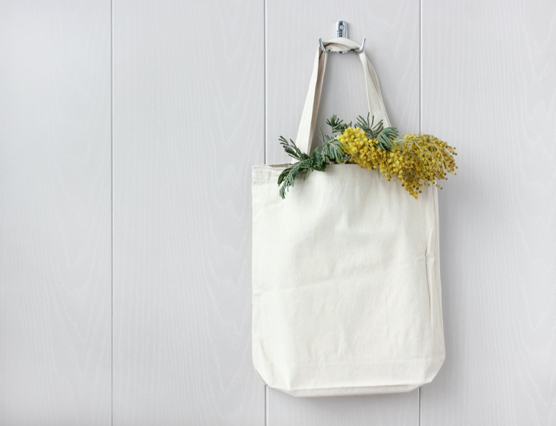 Tote Bag Flowers Hook