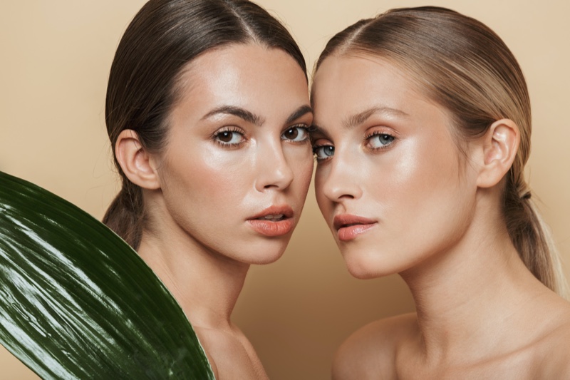 Two Models Natural Beauty Skin