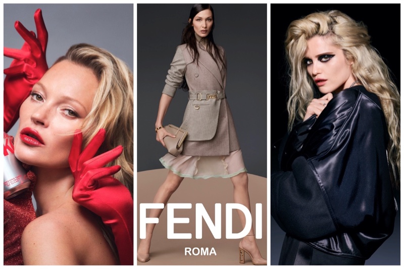 Week in Review: Kate Moss for Diet Coke, Bella Hadid in Fendi fall 2022 campaign, and Sky Ferreira for V Magazine #137.