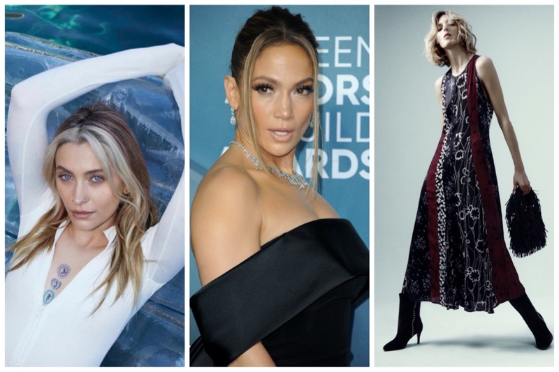 Week in Review: Paris Jackson for SKIMS Swim, Jennifer Lopez, and Anja Rubik for Zara Studio summer 2022 collection.