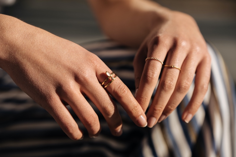 Woman Wearing Rings