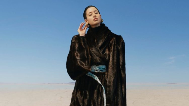 Alexa Demie, Kim K Pose in Extreme Climates for Balenciaga Winter 2022 Campaign