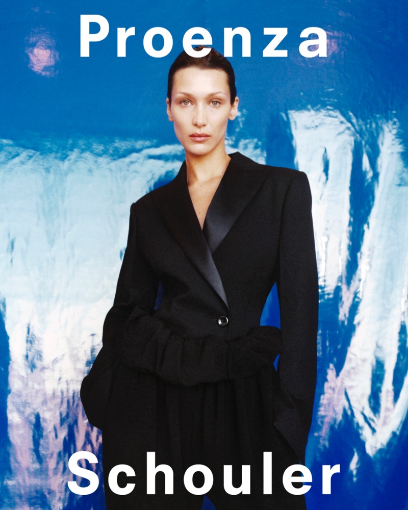 Bella Hadid Proenza Schouler Fall 2022 Campaign