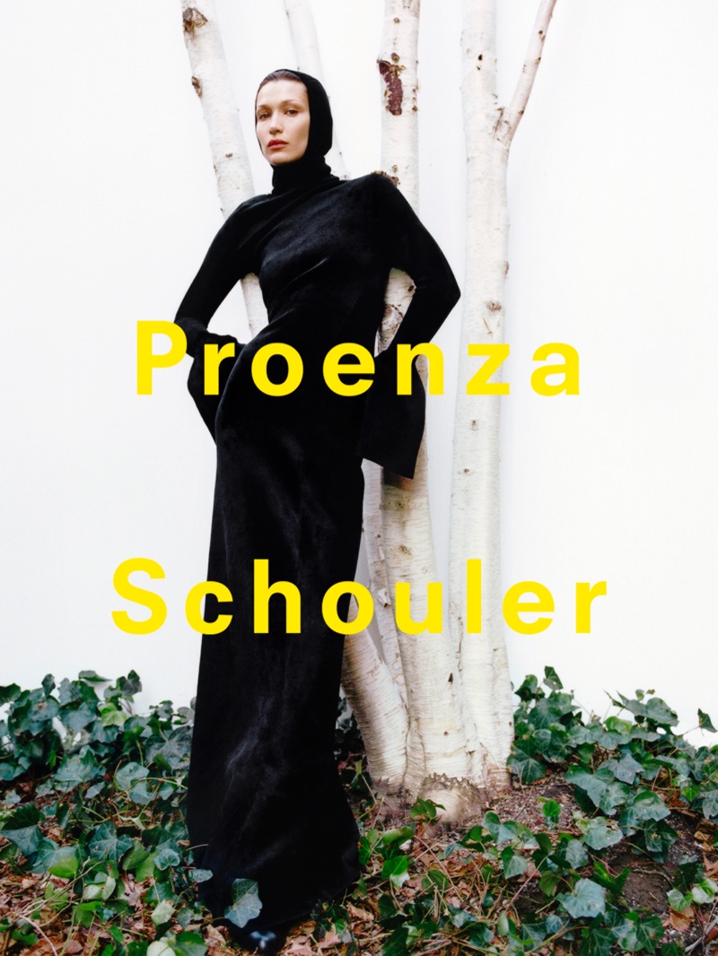 Bella Hadid Proenza Schouler Campaign