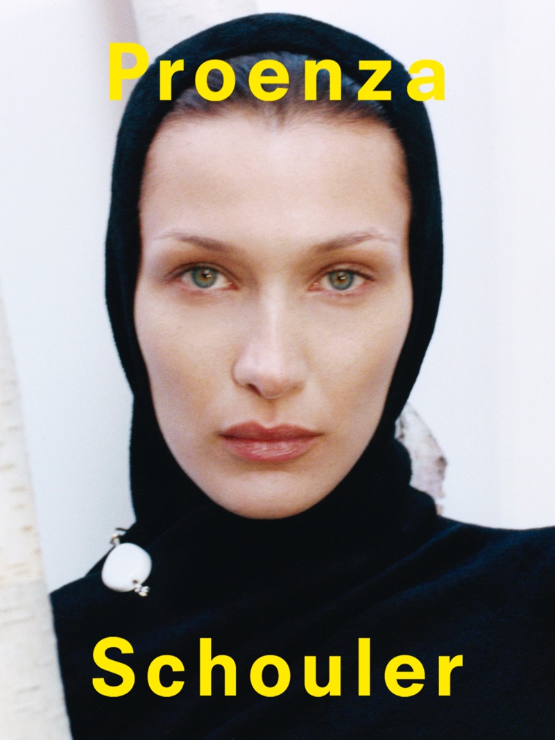 Bella Hadid Face Beauty Proenza Schouler