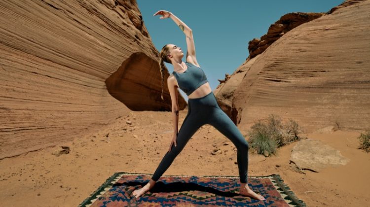 Cara Delevingne is At Ease for New PUMA Exhale Yoga Collection