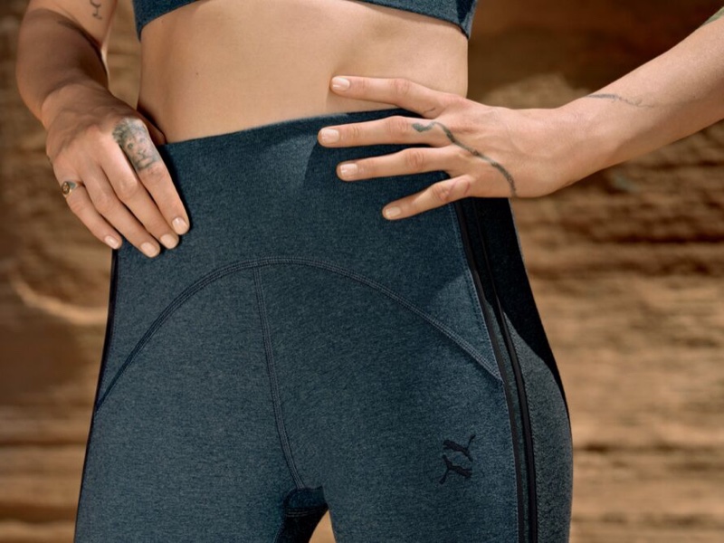Cara Delevingne is At Ease for New PUMA Exhale Yoga Collection