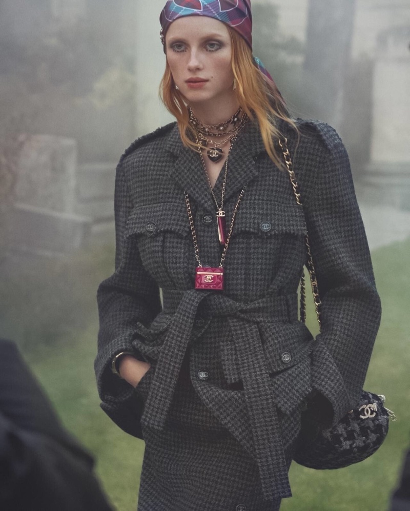 An image from Chanel's fall 2022 advertising campaign.