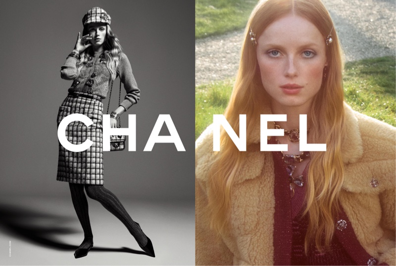 Amar Akway & Rianne van Rompaey Model Chanel Pre-Fall 2023