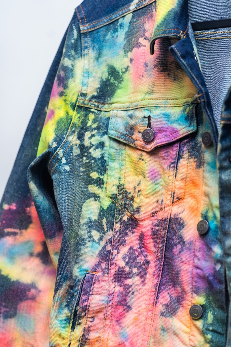 Closeup Paint Splatter Jacket