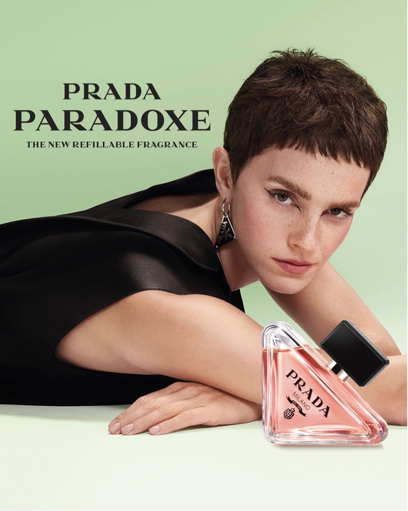 Emma Watson Prada Paradoxe Perfume Campaign 2022