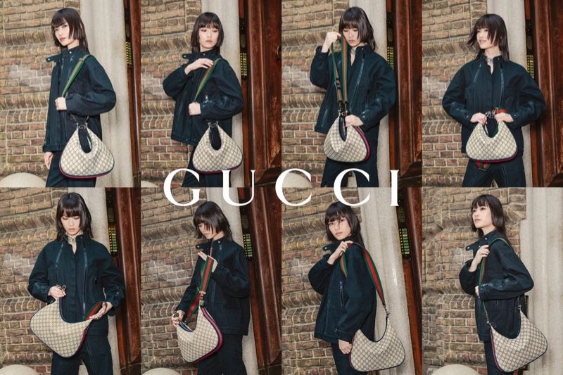 Gucci Attache Bag Campaign