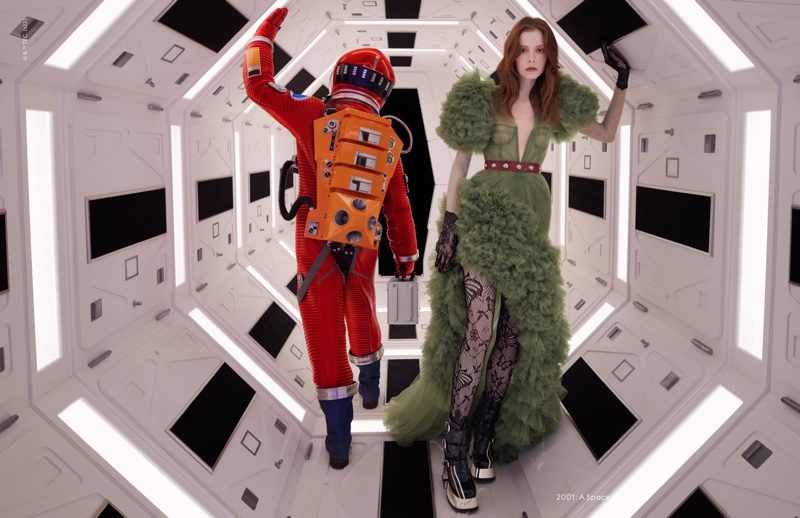 Gucci Exquisite 2001 Space Odysessy Campaign