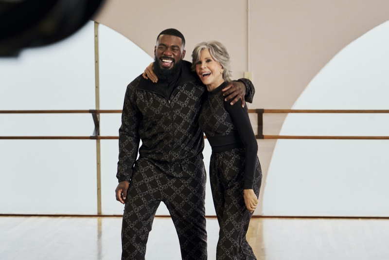 Jane Fonda JaQuel Knight H&M Photoshoot