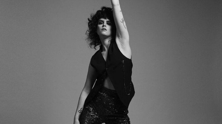 Kristen Coffey Embraces Rebellious Fashion for M Magazine Milenio