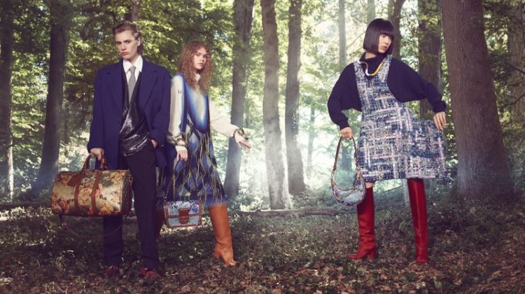 Louis Vuitton Goes Into the Woods for Fall 2022 Campaign