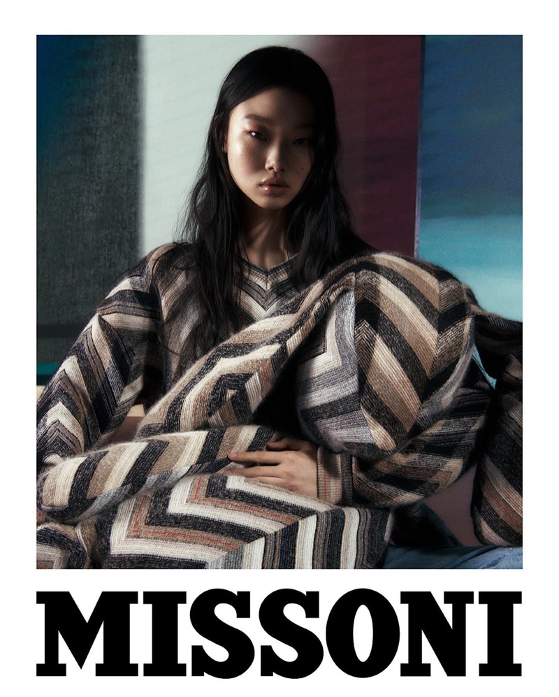 Yoon Young Bae Missoni Fall 2022 Campaign