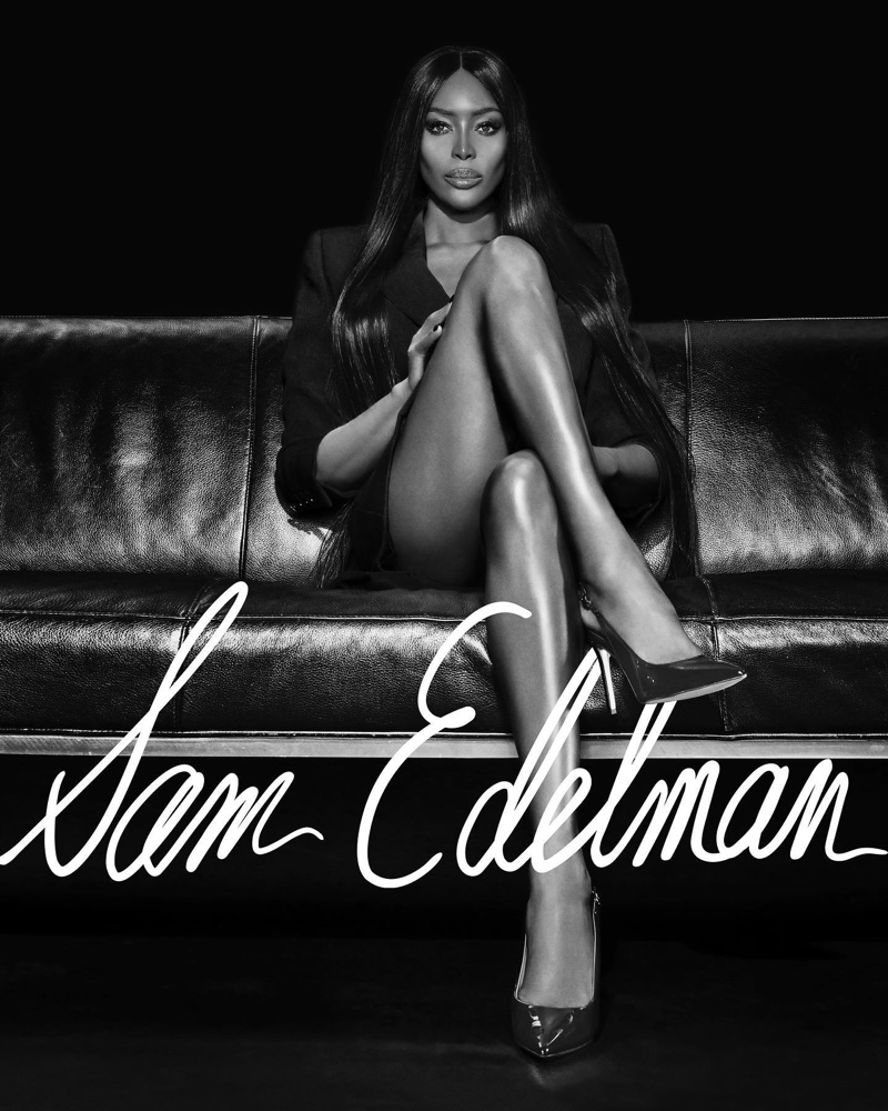 Naomi Campbell Legs Sam Edelman Campaign