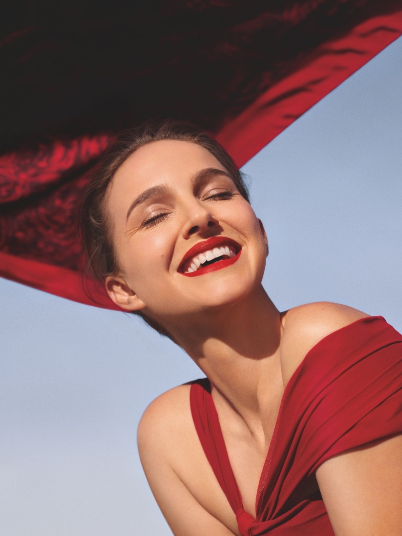 Natalie Portman Rouge Dior Forever 2022 Campaign