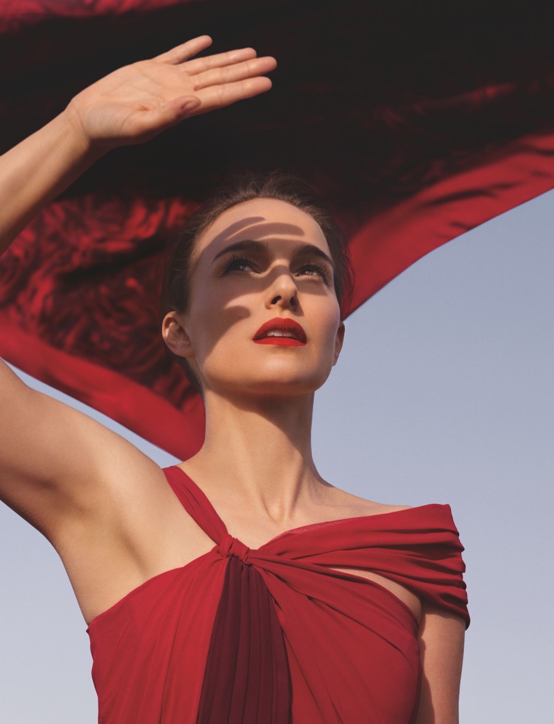 Natalie Portman Rouge Dior Forever 2022 Ad