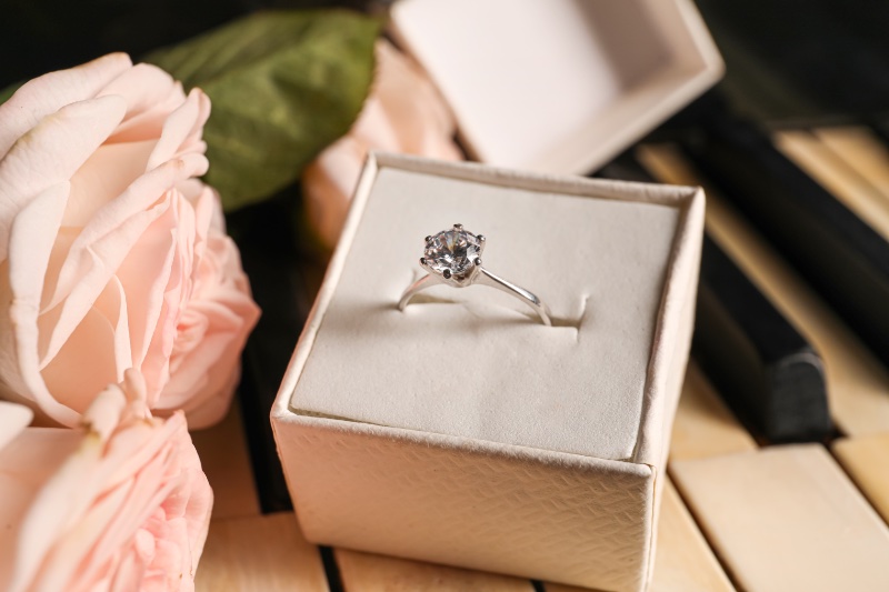 Proposal Ring Music Flowers Piano