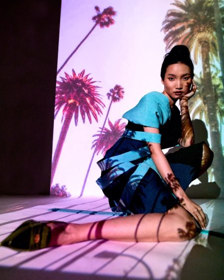 Qian Li Shows Off Summer Styles for Vogue Portugal Qian Li Shows Off Summer Styles for Vogue Portugal