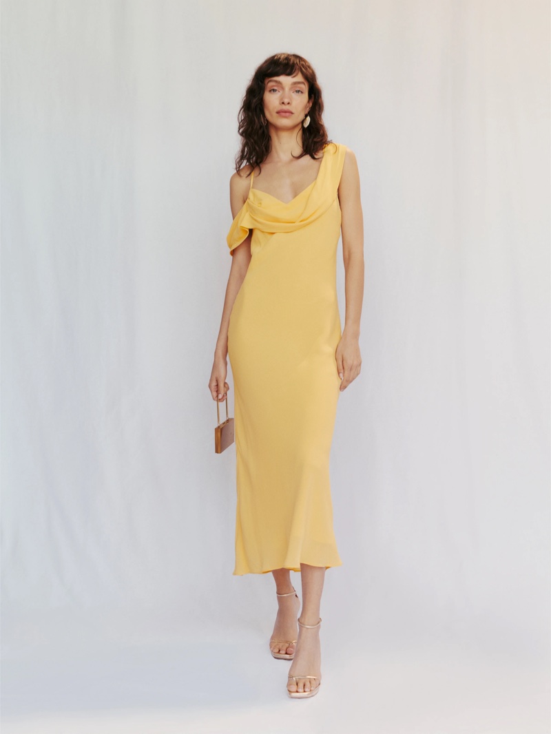 Reformation Reya Dress Sunshine