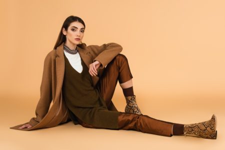 7 Ways to Set Yourself Apart in Fashion Stylish Woman Shades of Brown Fall