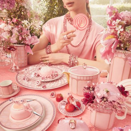 Pink Dining Swarovski Rosenthal Collaboration