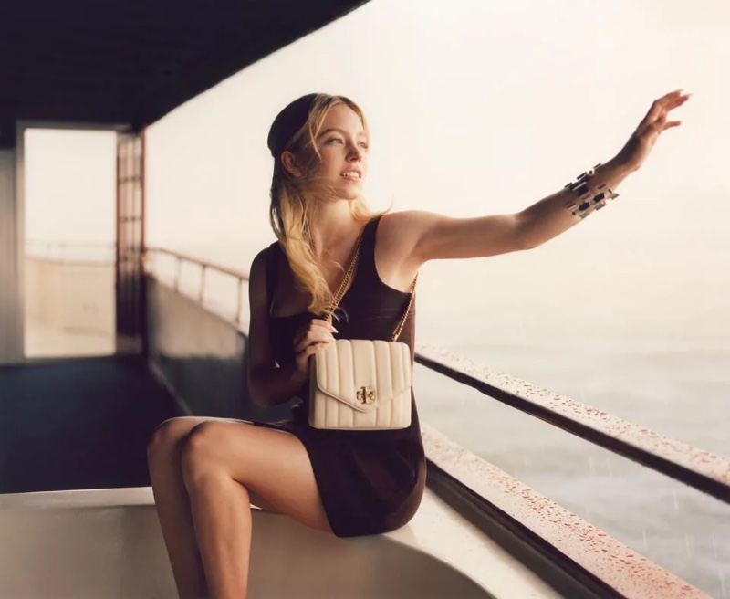 Tory Burch Kira Handbag Campaign Sydney Sweeney