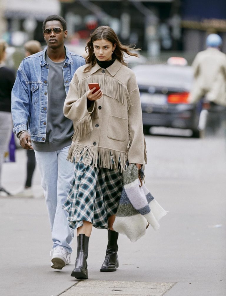 Taylor Hill Maje Fall 2022 Campaign Advertisements
