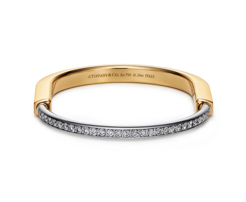 Tiffany Lock Bracelet Diamonds