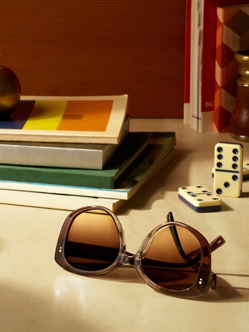 Warby Parker Alea Sunglasses Carob Crystal Fade $95