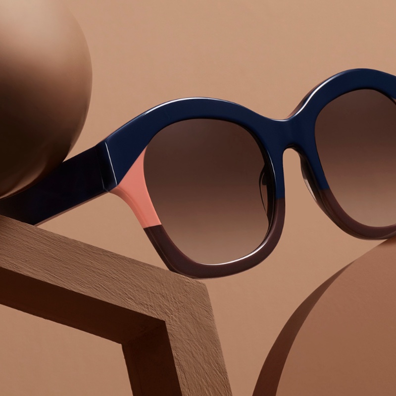 Warby Parker Irina Sunglasses in Striped Hydrangea $195
