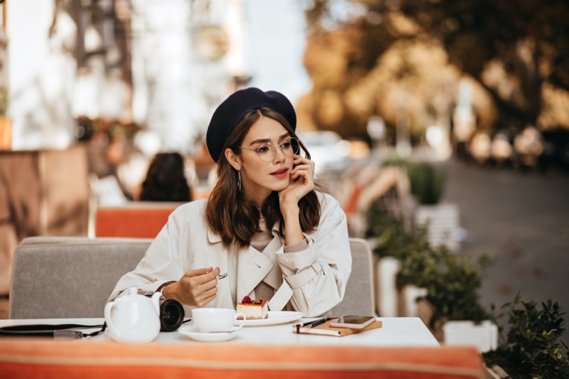 Woman Beret