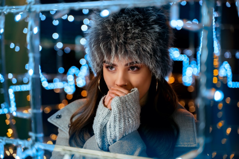 Woman Fur Hat