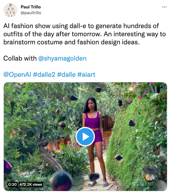 AI Fashion Twitter