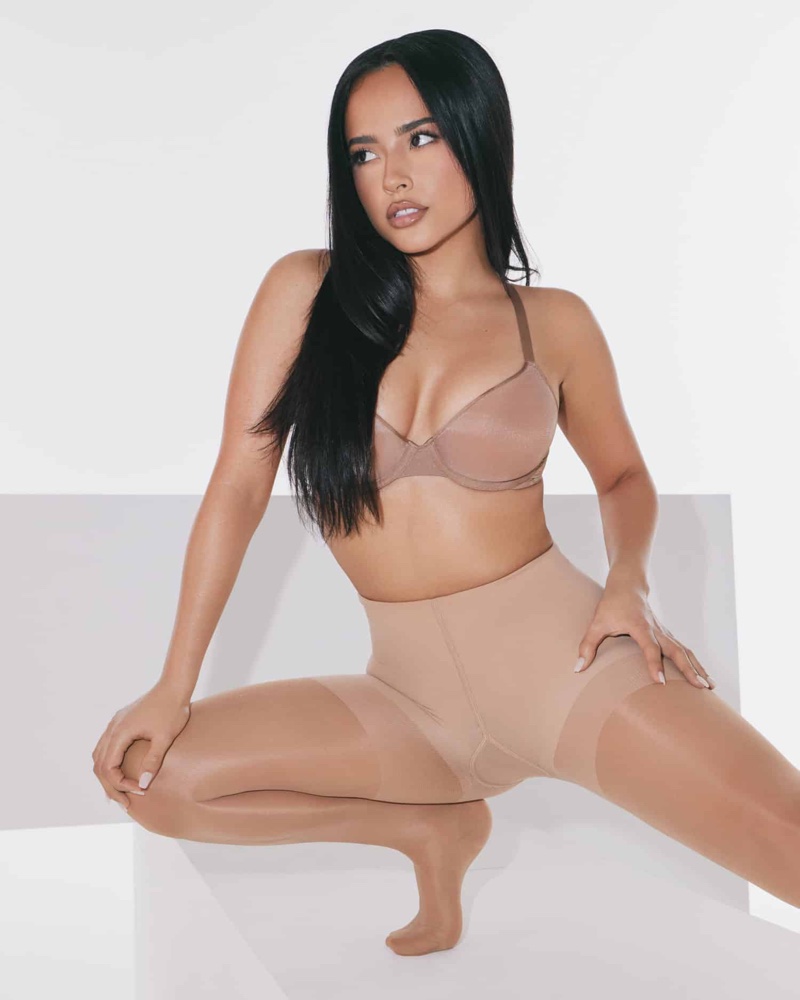 Becky G SKIMS Campaign Bra