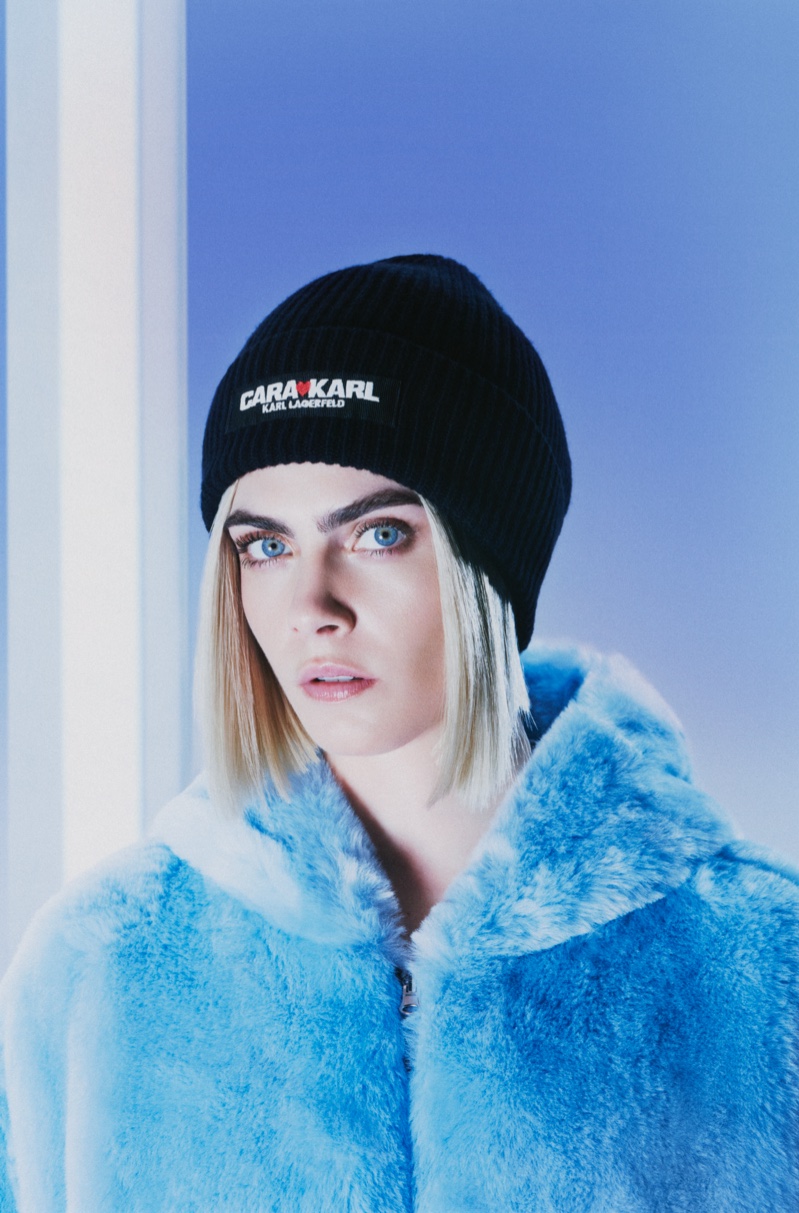 Cara Loves Karl Beanie