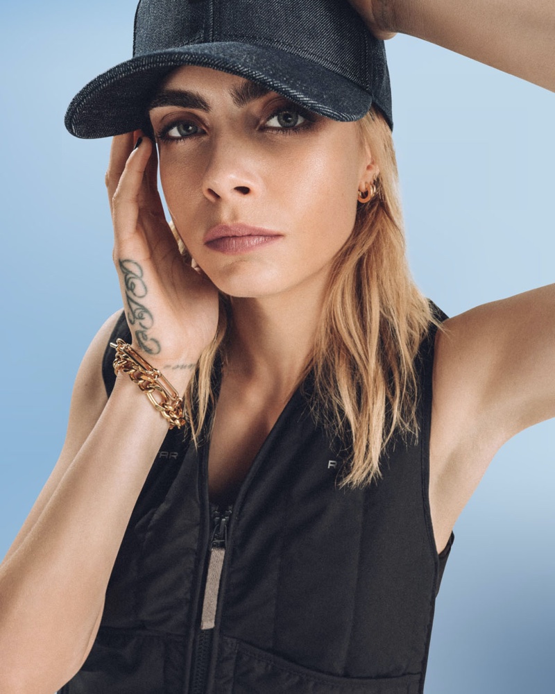 Cara Delevingne G-Star Denim Campaign Fall 2022