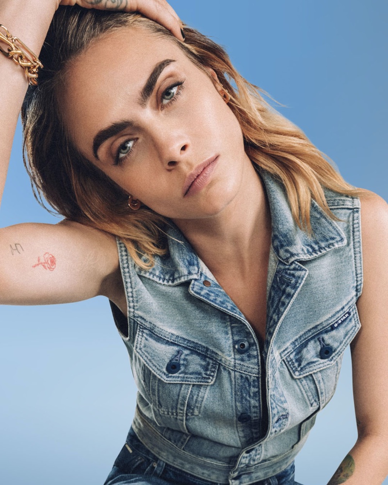 Cara Delevingne G-Star Raw Campaign