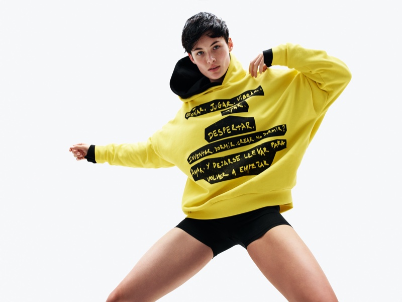 Grace Elizabeth Desigual Yellow Hoodie