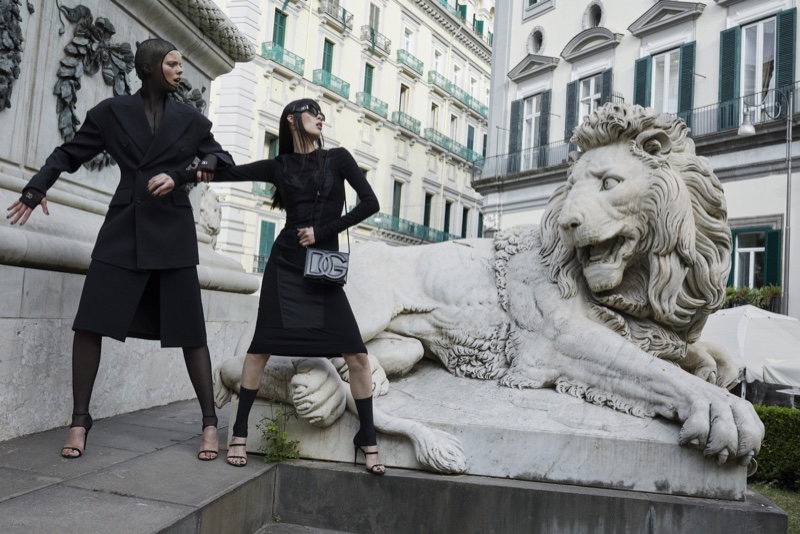 Dolce Gabbana Fall 2022 Black Dresses