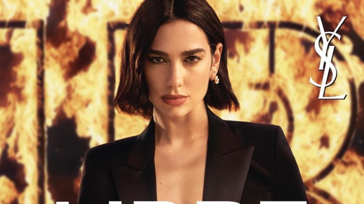 Dua Lipa Glows for Yves Saint Laurent Libre Le Parfum