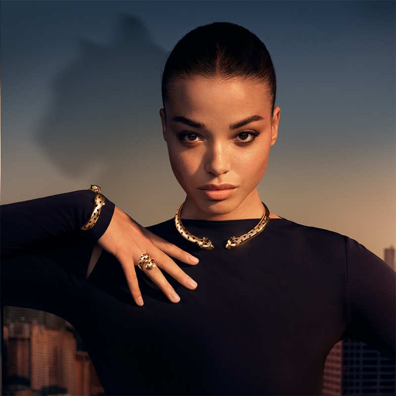 Ella Ballinska Cartier Campaign Ambassador