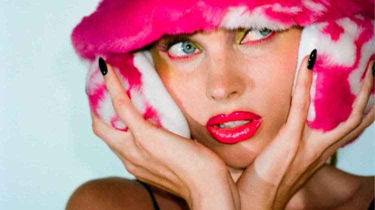 Elsa Hosk Gets Glam in GCDS Fall 2022 Campaign