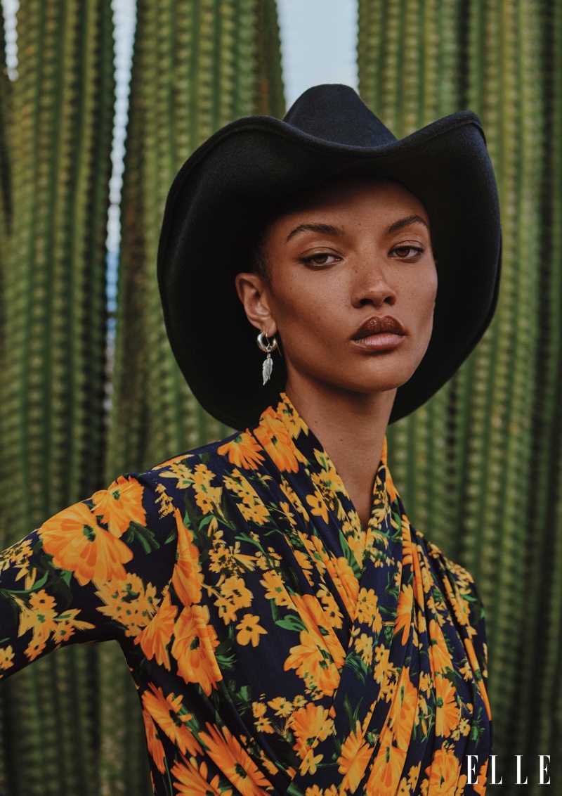 Georgia Palmer Embraces Western Style for ELLE US
