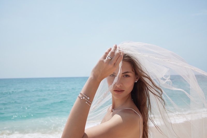 Grace Elizabeth Poses With Real Life Husband in Graff Bridal Campaign