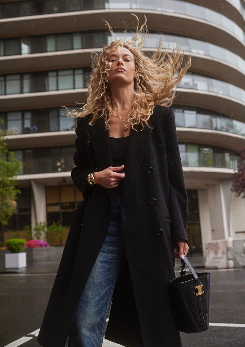 Hannah Ferguson Wears Street Style for ELLE Germany